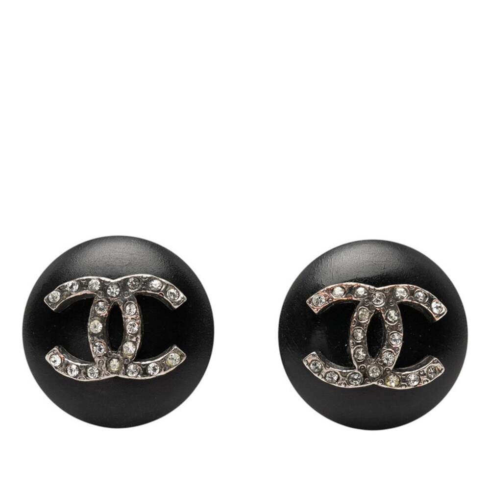 Chanel Cc Logo Round Clip-On Earrings #266357C67B